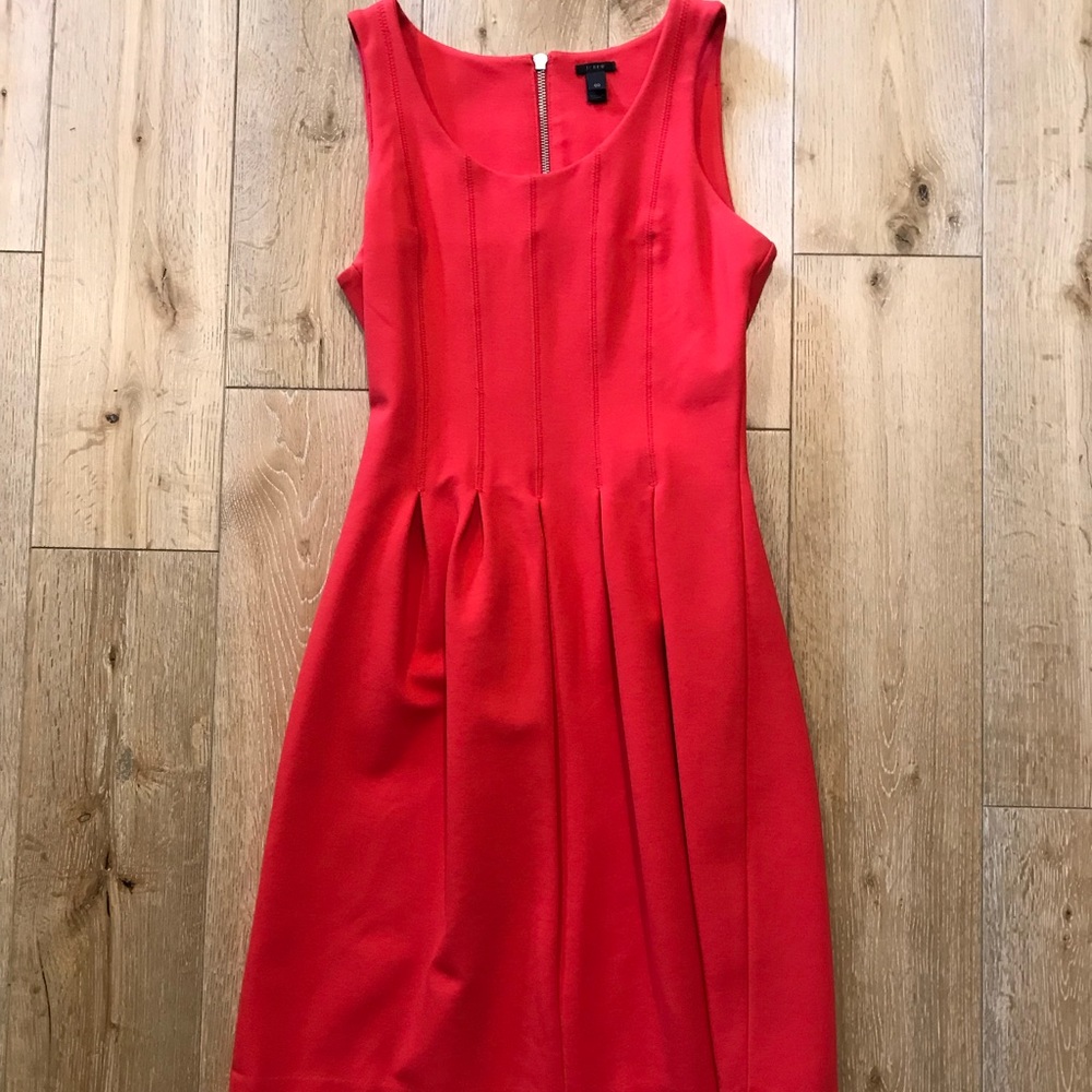 J. Crew Red Dress